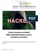 Como Convertirse en Hacker
