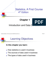 Business Statistics A First Course 4th Edition Chapter 1