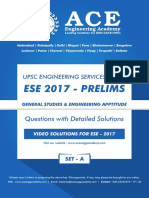 ESE17 GS SET A Questions With Solutions