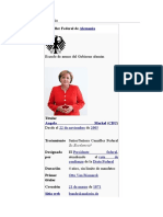 Canciller de Alemania