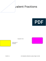 Equivalent Fractions