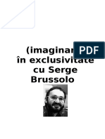 Interviu Imaginar in Exclusivitate Cu Serge Brussolo