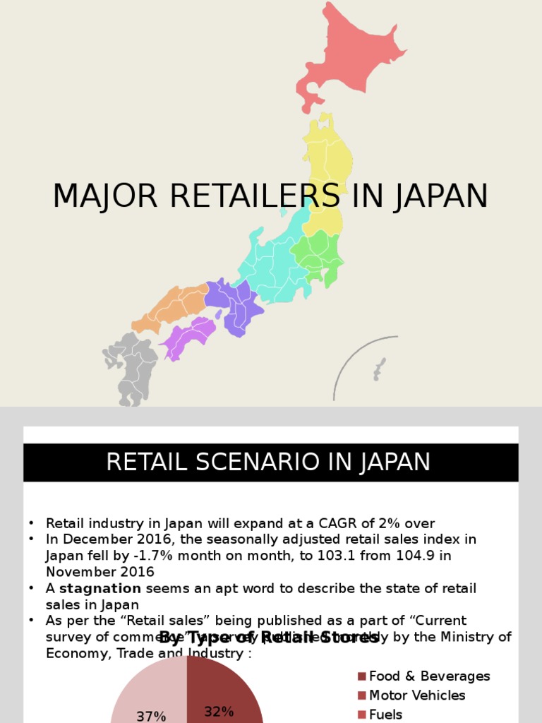 Major Retailers in Japan PDF Service Companies Retailers