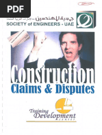 Construction Claims & Disputes