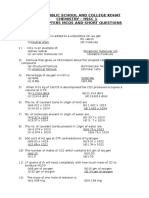 1st Year Chemistry All MCQS/Short Questions For Federal Board, Punjab Board.