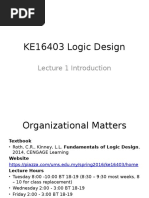 Lecture 1 Introduction