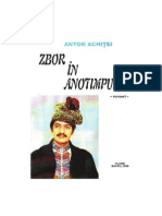 Zbor in Anotimpuri (Versuri) - Anton Achitei