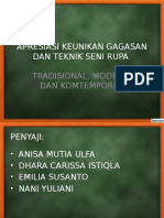 Apresiasi Keunikan Gagasan Dan Teknik Seni Rupa