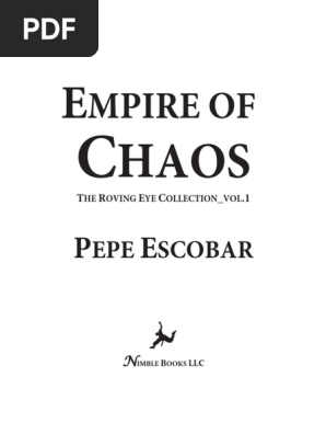 Empire Of Chaos Near Final Pdf Osama Bin Laden War On Terror