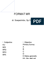 Format MR: Dr. Soeparimbo, SP - OT