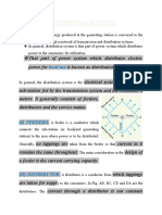 Distribution Systems