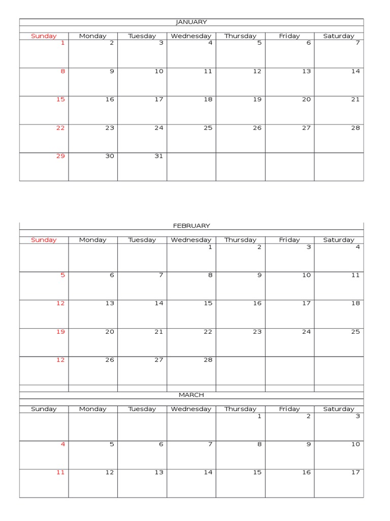 Calendar | PDF