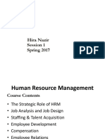 Chapter 1a (Strategic HRM)
