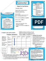 Evaluative Matrix Handout