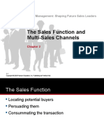Chap 2 Tanner - The Sales Function & Multi Sales Channels 280516