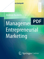 management of entrepreneurial marketing of humans