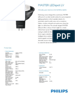 Philips Mr16!6!3w Data Sheet