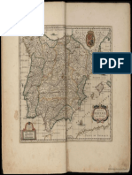 Parte Del Atlas Mayor o Geographia Blaviana Que Contiene Las Cartas y Descripciones de Españas Material Cartográfico 12