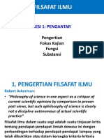 Filsafat Ilmu_01 Pengantar