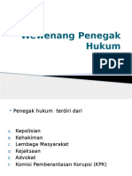 Wewenang Penegak Hukum (Mpkta)