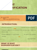 Root Biomodification