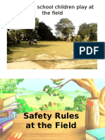 Safety Rules at The Field