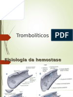 Antiplaquetários, Anticogulantes e Trombolíticos