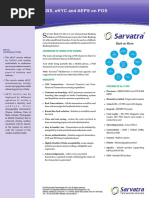 Sarvatra Brochure Bank On Move POS