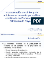 SYMTEK Cuantificacion de Clinker y Adiciones en Cemento Por Analisis Combinado