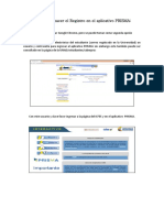 Instructivo Registro Estudiantes Prisma - Unad