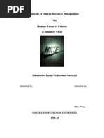 nike human resources jobs
