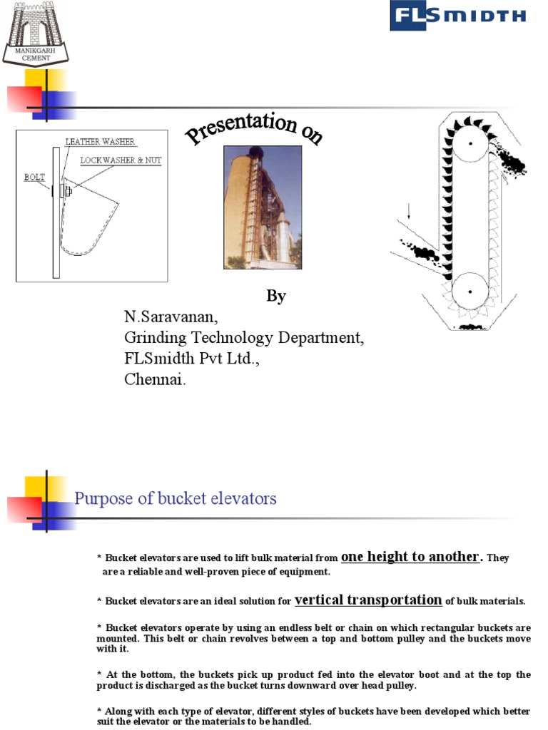Belt Bucket Elevator Design PDF Belt (Mechanical) Transmission