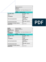 Result: Qualified: Muhammad Aijaz 38405-3587200-1 Descon TA-2011 P1 - Pipe/6G - Ø2" Pipe Thickness 4 MM Gtaw