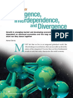 WORLD ECONOMY: CONVERGENCE, INTERDEPENDENCE, AND DIVERGENCE