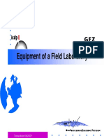 4 Field Lab Equipment