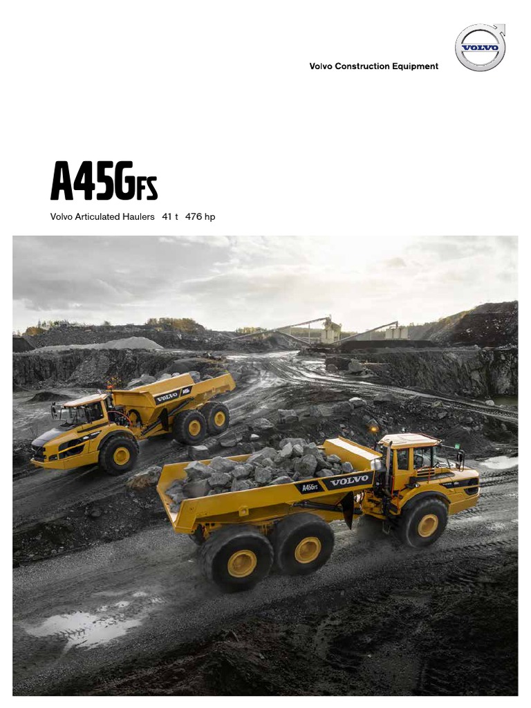 Product brochure Volvo A45GFS | Automatic Transmission | Transmission  (Mechanics)