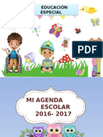Agenda Escolar Educ. Esp 2016-2017