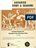 TSR 9016 - G1 - Steading of the Hill Giant Chief