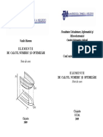 Elemente de calcul numeric și optimizari