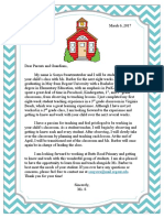 letter to the parents ued 495-496