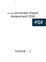 Environmental Impact Assessment EIA