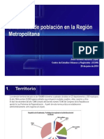 03 - Dinámicas de Población - Región - Metropolitana