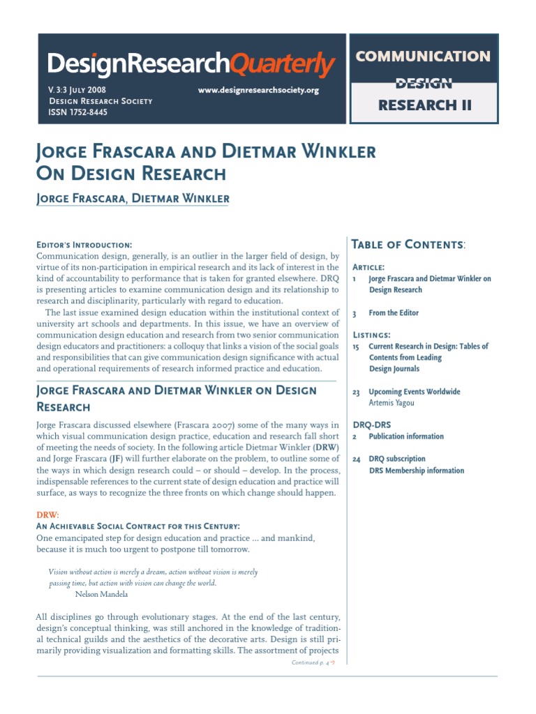 Communication Design and Research Insights | PDF | Epistemology | Cognition