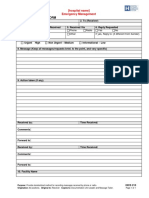 HICS 213 Incident Message Form