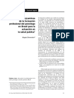 Los descaminos de la formacion profesional del psicologo en Brasil para la actuación en la salud publica.pdf