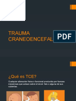 Traumatismo Craneoencefalico