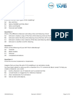 3D Intergrated Part 1 Exam Questions v2.1