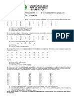 Taller 1, Distribuicon de Frecuencias