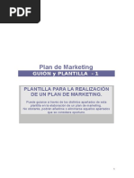 Plantilla Plan Marketing Semana 3
