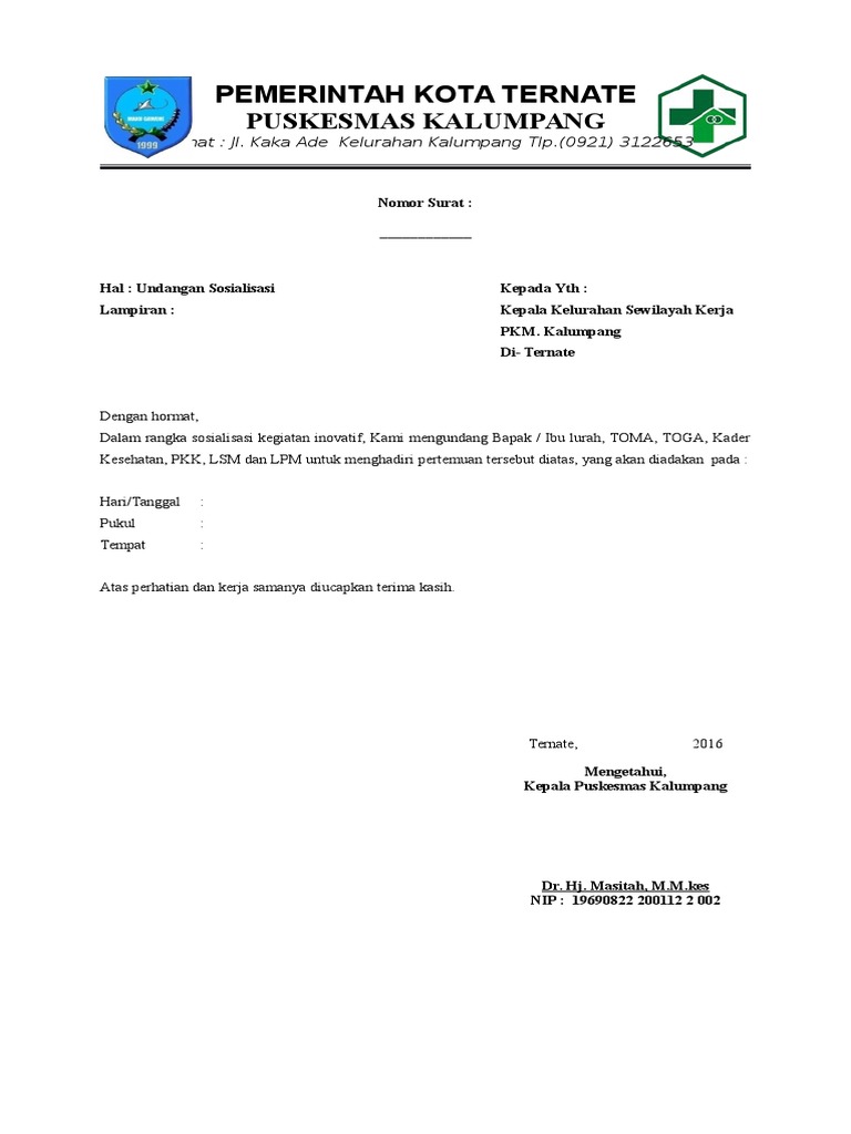 95 Contoh Undangan Rapat Lsm Gratis Terbaru